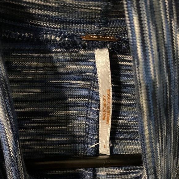 Free People Blue Turtleneck Sweater - Picture 4 of 9